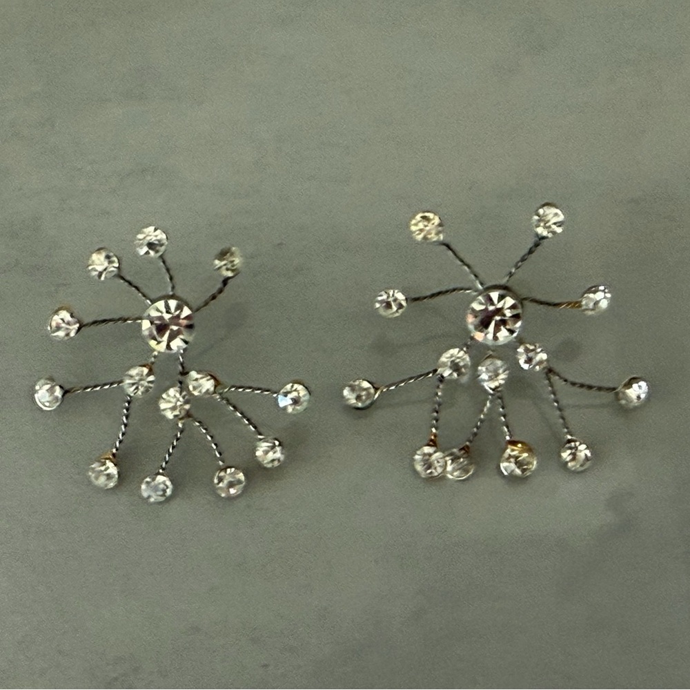 Adjustable Design, Rhinestone Firework/Sunburst E… - image 3